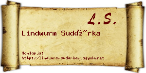 Lindwurm Sudárka névjegykártya